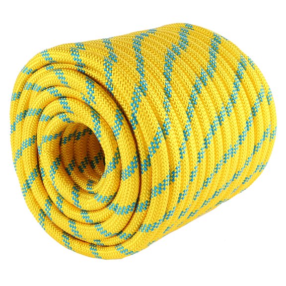 Static Climbing Line 1x2in*150ft Yellow Tree Care Rigging