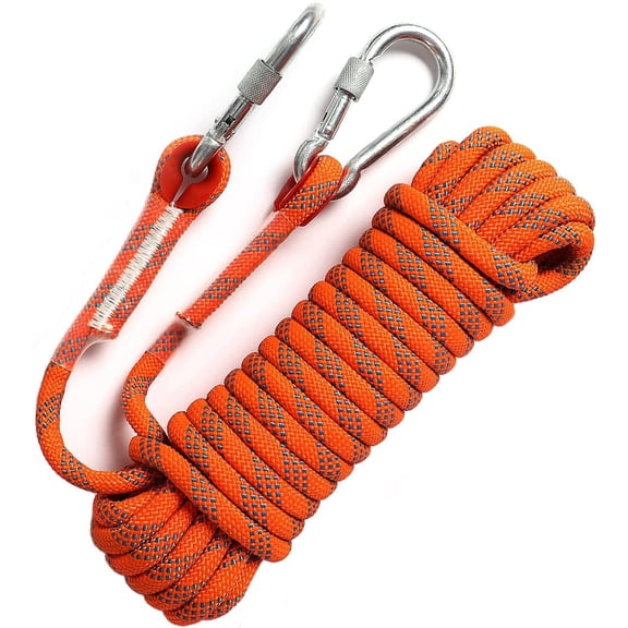 Static Climbing Ropes 35FT,50FT,100FT,150FT,200FT,250FT(Diam 10mm,16mm)