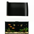 thumbnail image 1 of Static Cling Aquarium Background - Black Fish Tank Sticker | Easy Install for Glass Tanks, No Residue, Reusable, 1 of 3