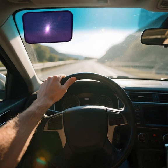 Static Cling Car Window Shades (2 Pack, 9.84 * 7 in) Expandable Sun Shade Side Window Sun Blocker Car Windshield SunshadeReinforced FrameAnti-GlareStatic Cling