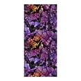 thumbnail image 1 of Static Cling Gothic Stained Glass Window Film, Removable Privacy Protection Glass Sticker, Halloween Home Bathroom Door Decor Window Sticker without Adhesive Residue (Purple), 1 of 6