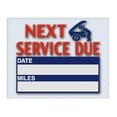 thumbnail image 1 of Static Cling Oil Change Sticker - 100 Pack, 1 of 1