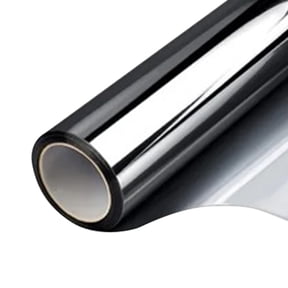 Static Cling Window Film for Sun Block, No Adhesive Heat Rejection Film, UV Block for Home and Office Windows 80x20Inch Black