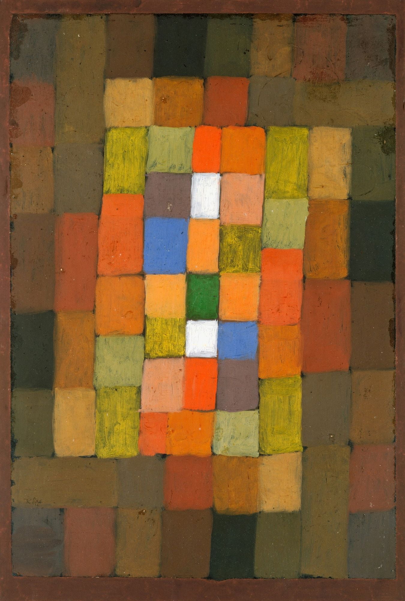 Static-Dynamic Graduation 1923 Canvas Art - Paul Klee (24 x 36)