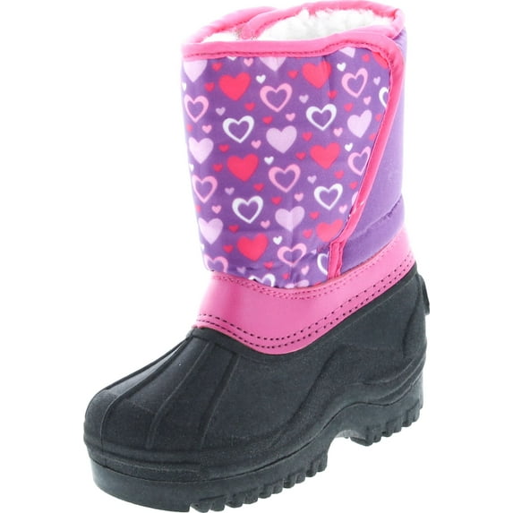 Static Footwear Kids Easy Slip On Waterproof Warm Winter Boots