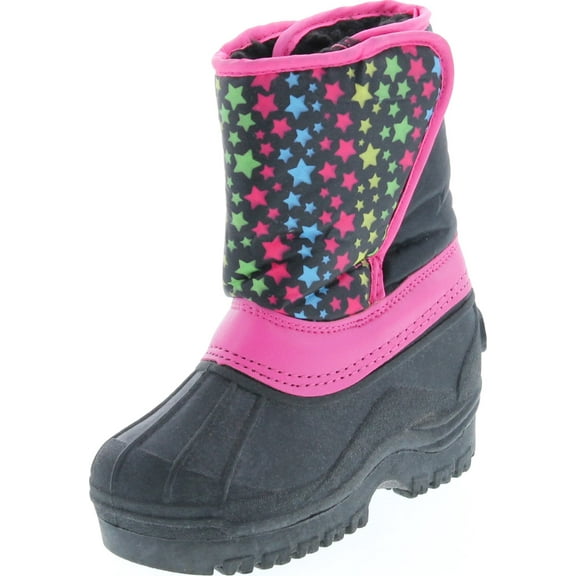 Static Footwear Kids Easy Slip On Waterproof Warm Winter Boots