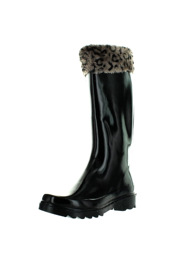 Womens Raindrops Fashion Rain Boots