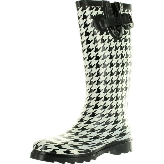 Static Footwear Womens Raindrops Fashion Waterproof Rainboots Many Colors and Designs