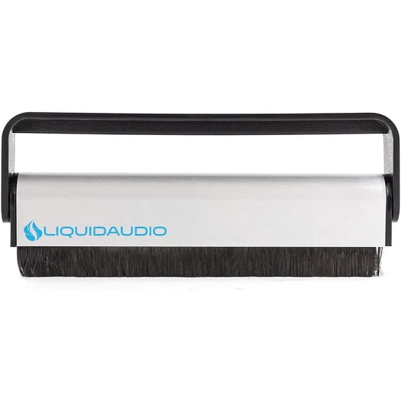 Static-Free Carbon Fiber Cleaning Brush for Vinyl Records and Speakers