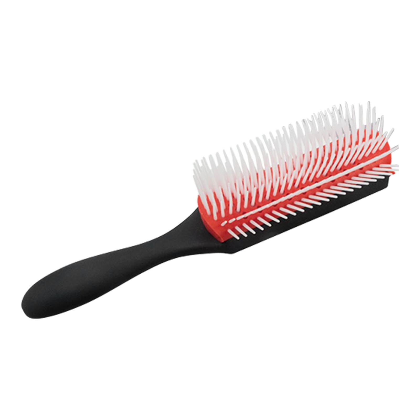 Static Free Hair Brush 9 Row ABS Frosted Detangling Red Curly Hair Static Free Hair Brush 9 Row ABS Frosted Detangling Red Curly Hair