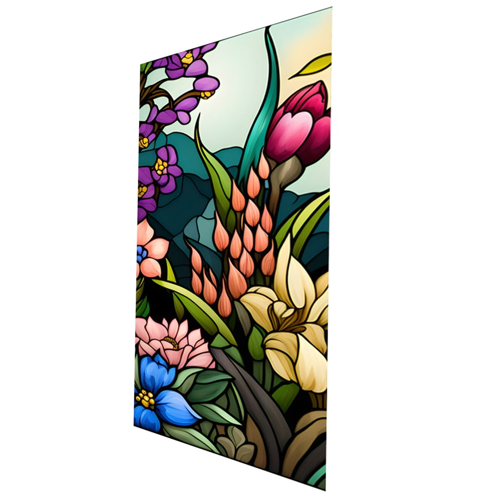 Static Glass Sticker Decor Stained Privacy Window Film Kitchen Decir