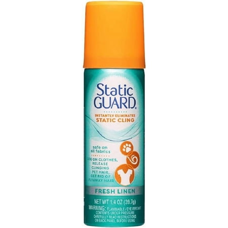 Static Guard Fresh Linen Anti-Static Spray, 1.4 oz