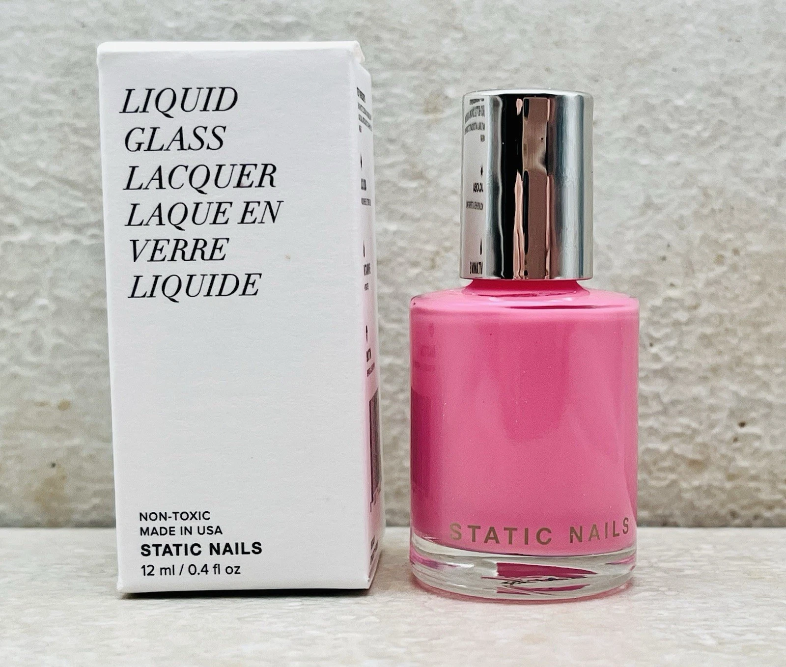 Static Nails "Beverly Hills" Liquid Glass Lacquer - .4 fl oz - New in Box