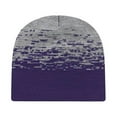 thumbnail image 1 of Static Pattern Beanie, Purple/ Heather, 1 of 1