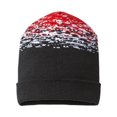 thumbnail image 1 of Static Pattern Knit Cuffed Beanie, 1 of 1