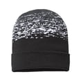 thumbnail image 1 of Static Pattern Knit Cuffed Beanie, 1 of 1