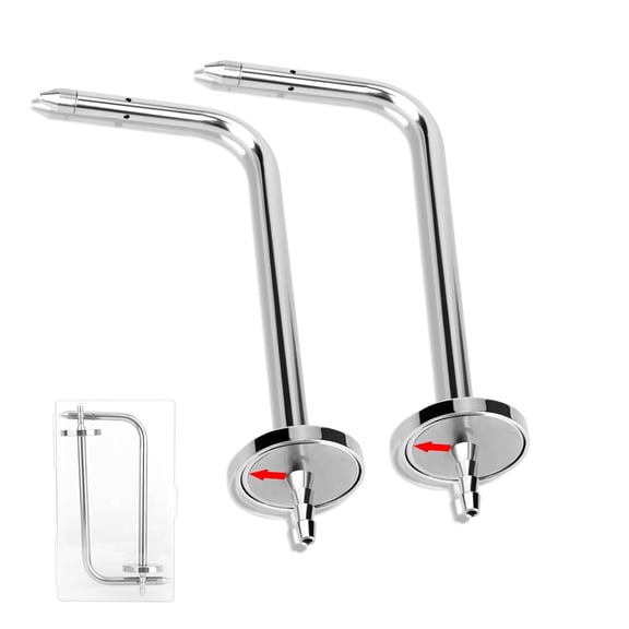 Static Pressure Probe with Magnetic Flange for HVAC Fieldpiece Manometers AMIN2, ADMN2, SDMN5 Models for Static Pressure Measurement (2 PCS)