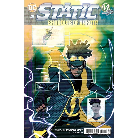 Static: Shadows of Dakota #2 VF ; DC Comic Book