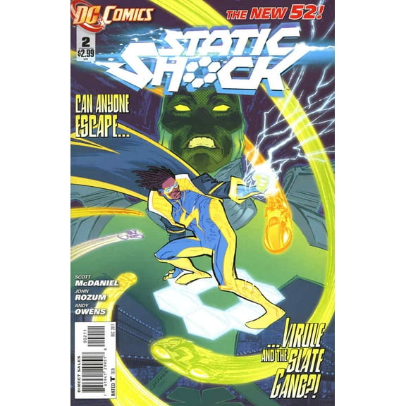 Static Shock #2 VF ; DC Comic Book