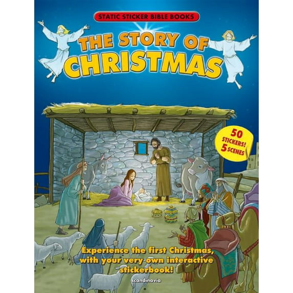 Static Sticker Bible: The Story of Christmas (Paperback)