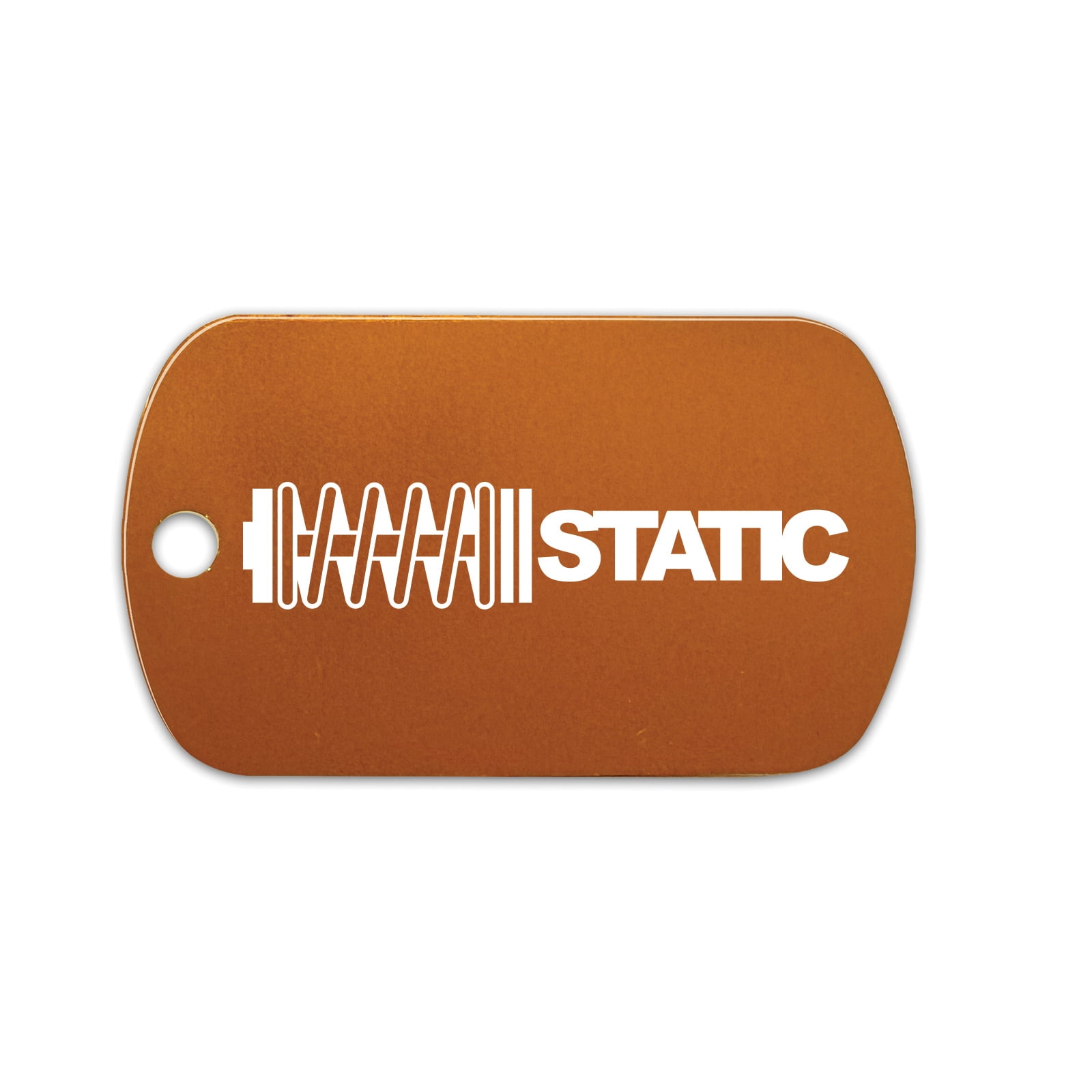 Static Tags Static V2 GI Dog Tag Aluminum Keychain no air bags lowered jdm ...