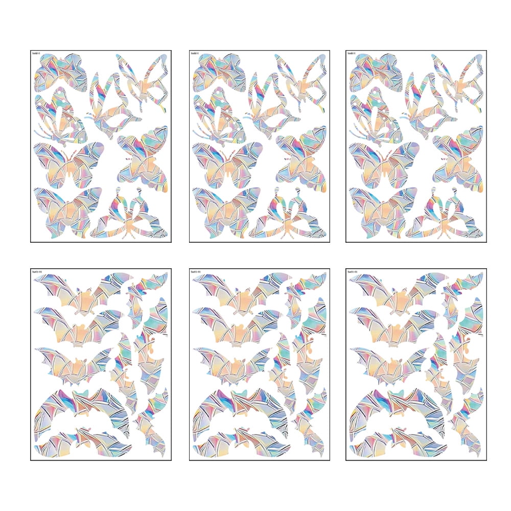 Static Window Clings Anti Collision Window Decals for Bird Strikes