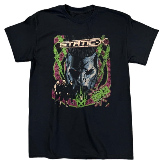 Static X Band GOTJ 2024 TOUR Heavy Cotton Black All Size T Shirt TT294