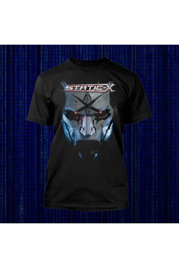 Static X shirt Music Lover Heavy Cotton Black All Size T Shirt For Men