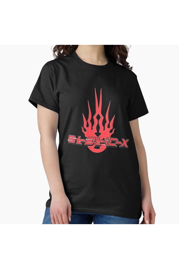 Static-x band concert summer tour G4699, for Unisex – Extended Sizes Up to 5XL
