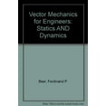 thumbnail image 1 of Pre-Owned Statics AND Dynamics: 001 (Vector Mechanics for Engineers) Paperback, 1 of 1