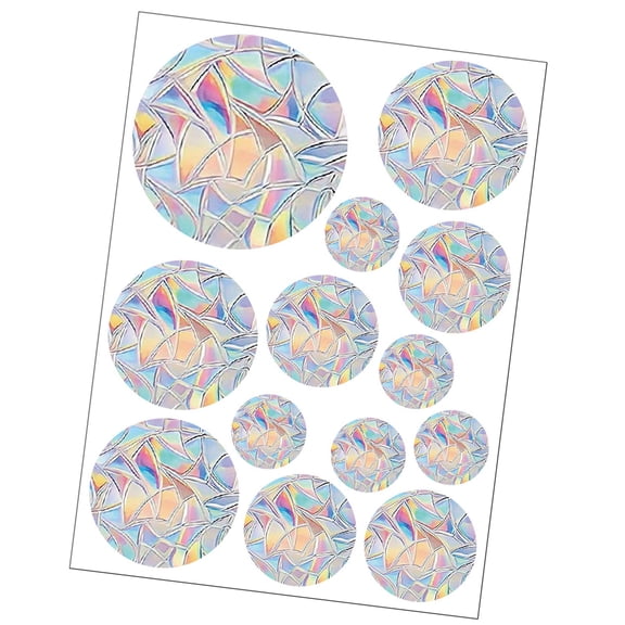 Statics Window Cling Anti Collision Glass Decal for Bird Strikes,Glass Awareness Sticker,Stop Birds Flying into Window