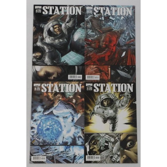 Station #1-4 VF/NM complete series Johanna Stokes ; Boom