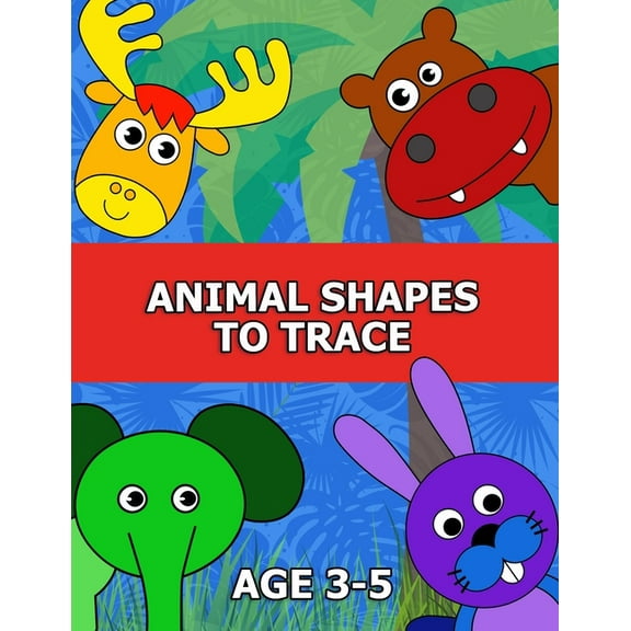 Station Activity Books Animal Shapes to Trace Age 3-5: Traceable Pictures for Preschoolers Activity Book, (Paperback)