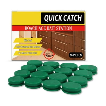 Station Long Lasting and Odorless Cockroach For Home and Powerful Trap With Imidacloprid Corn Starch and Vegetable Oil Fo