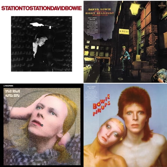Station To Station (2016 Remastered Version) & Rise & Fall Of Ziggy Stardust & The Spiders From Mars (2012 Remaster/Half-Speed Master) & Hunky Dory (2015 Remaster/50Th Anniv/Picture [LP Vinyl Bundle]