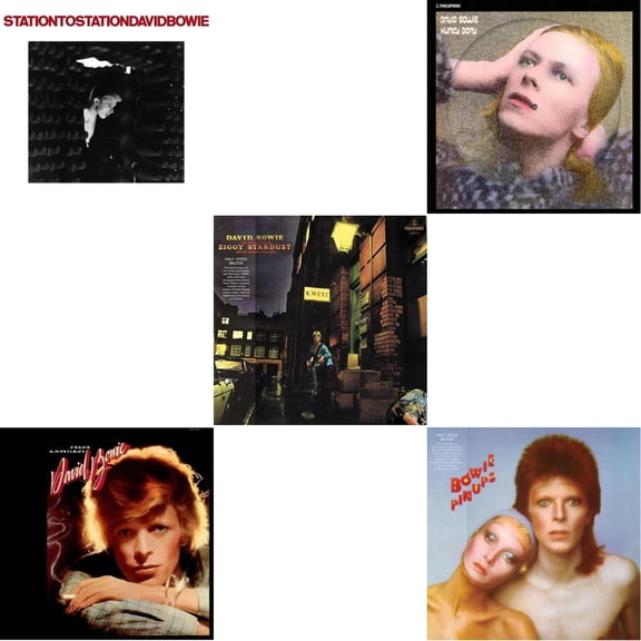 Station To Station (2016 Remastered Version) & Young Americans (2016 Remastered Version) & Rise & Fall Of Ziggy Stardust & The Spiders From Mars (2012 Remaster/Half-Speed Master) & [LP Vinyl Bundle]