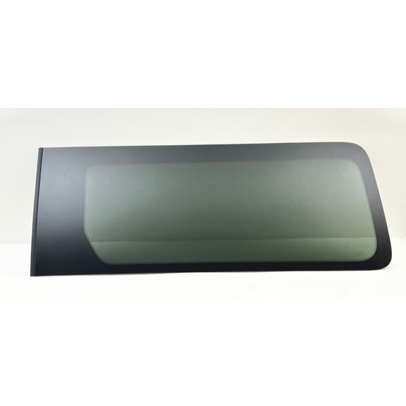 Stationary Passenger Right Side Sliding Cargo Door Window Door Glass Compatible with Ford Transit 83.2" Low-Roof Van 2015-2025 Models (Low-Roof Van Only)