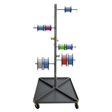 Wire Caddy Heavy Duty Wire Pulling Cart - 5-Level Axles, 150 Lb