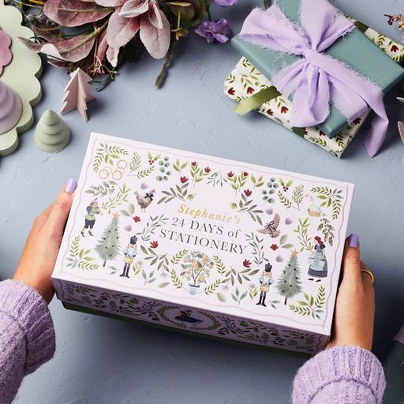 Stationery Advent Calendar 2024,Christmas Countdown Ultimate Calendar