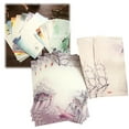 thumbnail image 1 of Stationery Paper and Envelopes Set,6PCS Stationary Set(4 stationery Papers + 2 Envelopes) 10 Different Color Ink Painting Classic Vintage Antique Design With Tape. (6 PC), 1 of 9