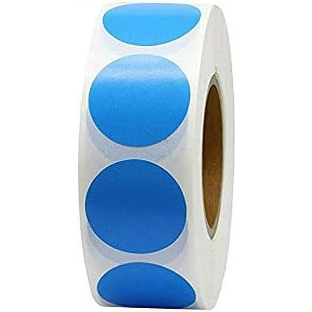 Stationery Stickers Chroma Label 1 inch Color Code Dot Labels Stickers