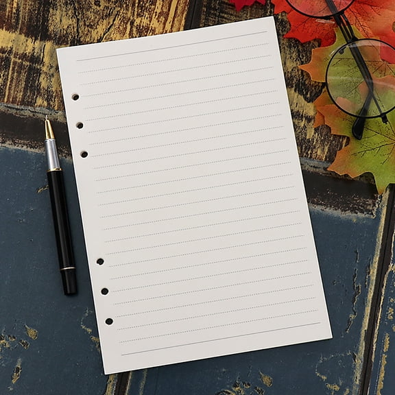 Stationery Supplies,A5 Variety Of Monochrome Six-hole Loose-leaf Hand Ledger Paper Note Diary
