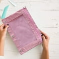 thumbnail image 1 of Stationery organizer bag with multiple compartments, zipper storage solution for makeup, office supplies, documents, school essentials and small items, 1 of 2