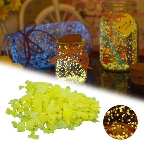 Stationery set Glow In The Dark Glow For Courtyard Path Decorations Charming Luminous For Fish Tank Aquarium Fluorescent Pebbles For Garden Decor Small