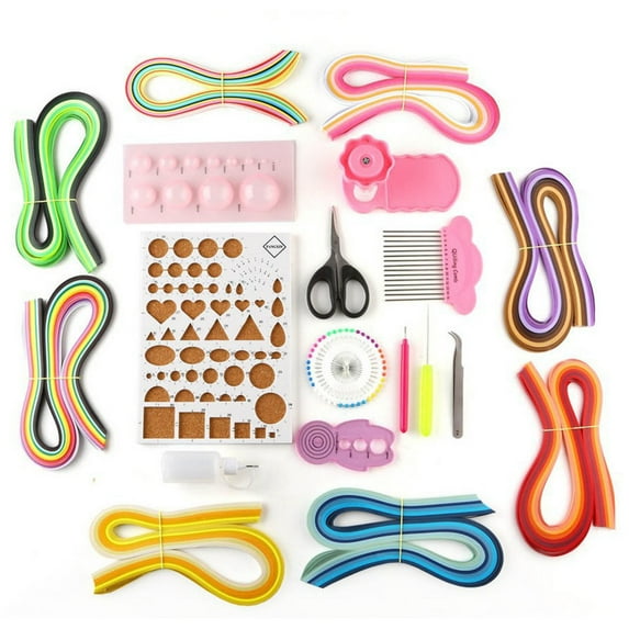 Stationery set Quilling Kit Tool 3mm Paper Accessories Set W/ Quilling Strips DIY Design Tool