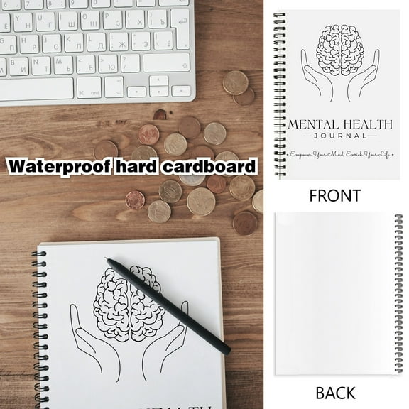 Stationery set The Mental Health Journal Set Planner Self And Relaxation Workbook For Adults