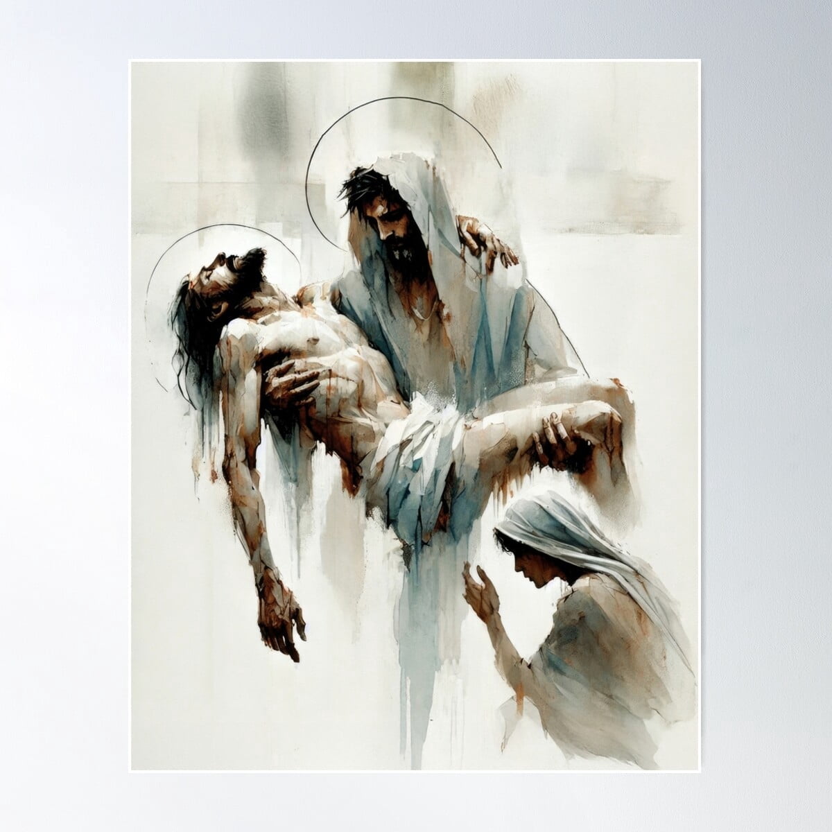 Stations Of The Cross, Jesus Is Taken Down From The Cross, Christian ...