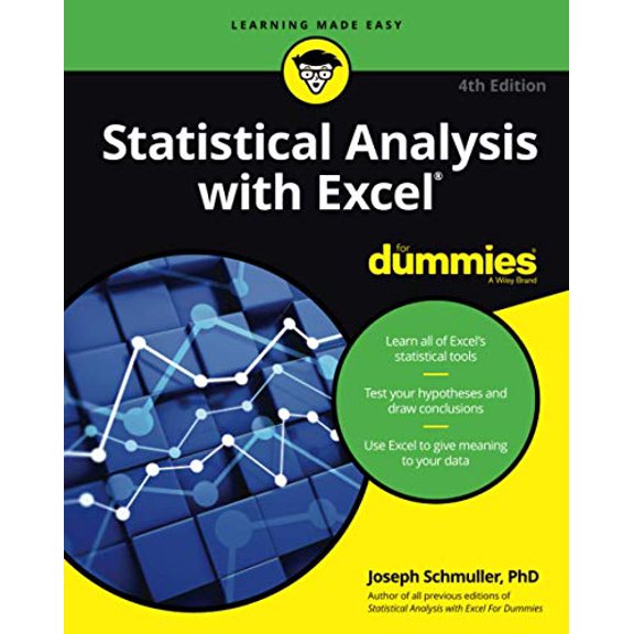 Pre-Owned Statistical Analysis with Excel For Dummies, 4th Edition, 9781119271154, 1119271150, Paperback, 4 edition