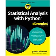 Statistical Analysis with Python for Dummies, (Paperback)