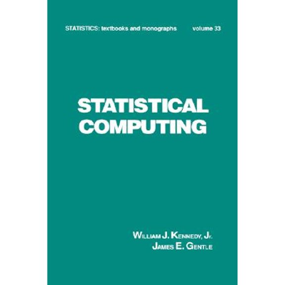 Pre-Owned Statistical Computing (Hardcover) 0824768981 9780824768980